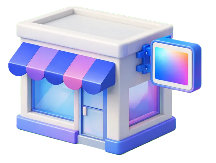 Enseigne lumineuse 3D